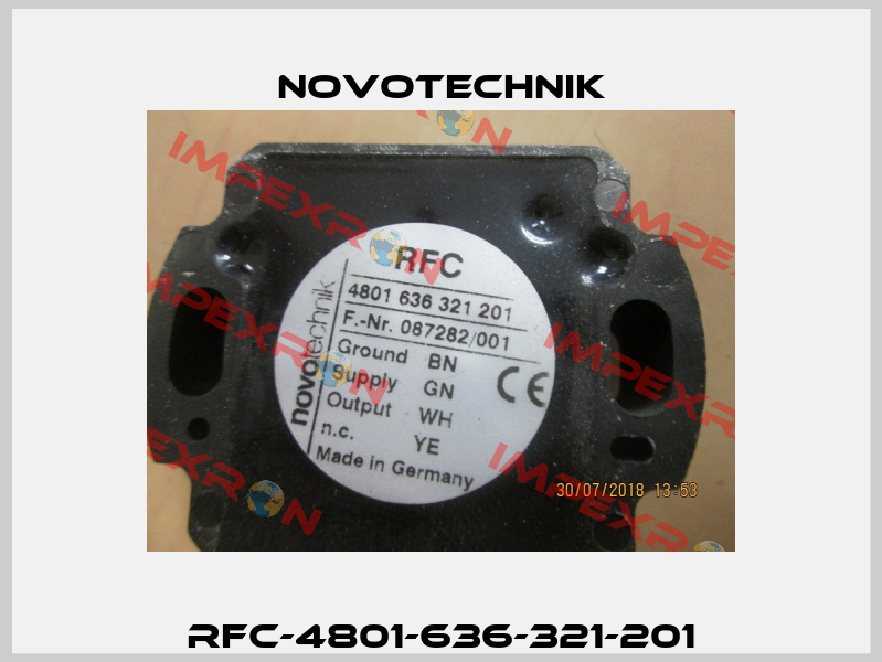 RFC-4801-636-321-201 Novotechnik