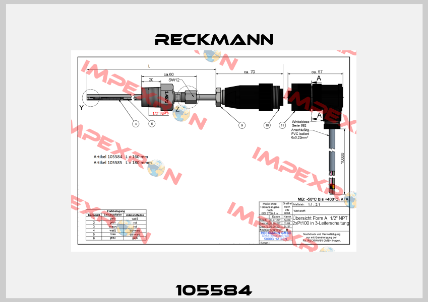 105584 Reckmann