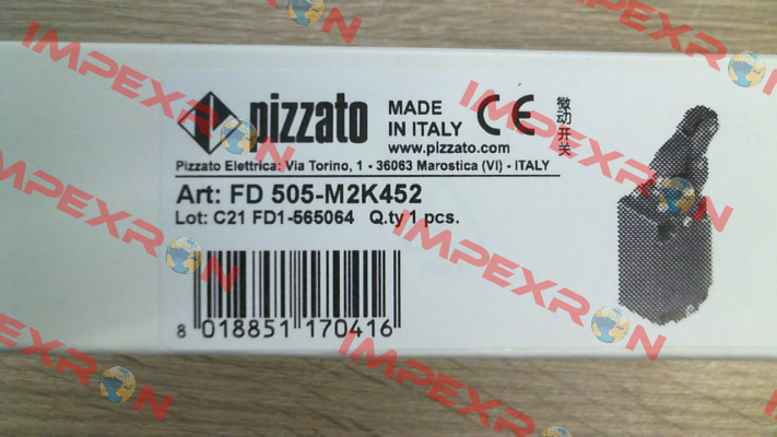 FD 505-M2K452 Pizzato Elettrica