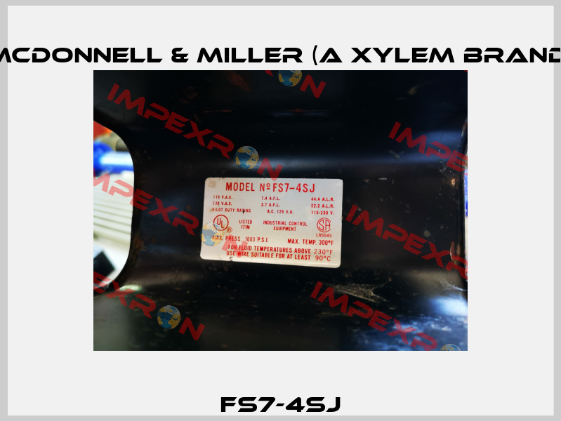 FS7-4SJ McDonnell & Miller (a xylem brand)