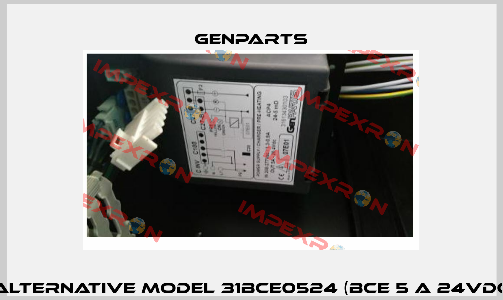 ACP4  obsolete, alternative model 31BCE0524 (BCE 5 A 24VDC) (brand LOVATO)  GenParts