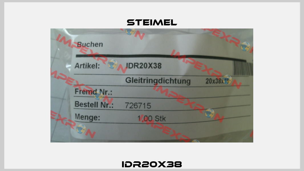 IDR20X38 Steimel
