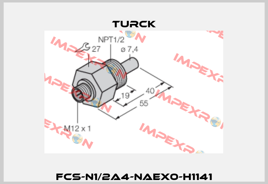 FCS-N1/2A4-NAEX0-H1141 Turck