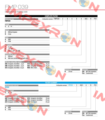 FMP-039-4-B-A-A-6-A25-N-P01 MP Filtri
