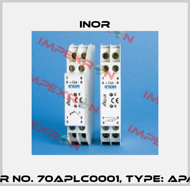 Order No. 70APLC0001, Type: APAQ-LC Inor