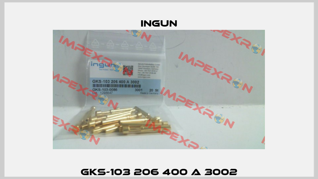 GKS-103 206 400 A 3002 Ingun