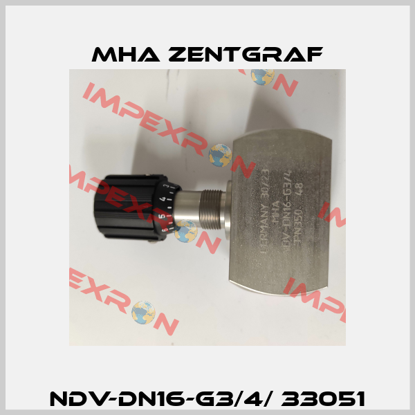 NDV-DN16-G3/4/ 33051 Mha Zentgraf