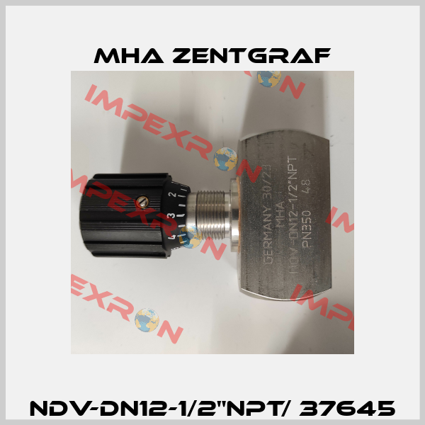 NDV-DN12-1/2"NPT/ 37645 Mha Zentgraf